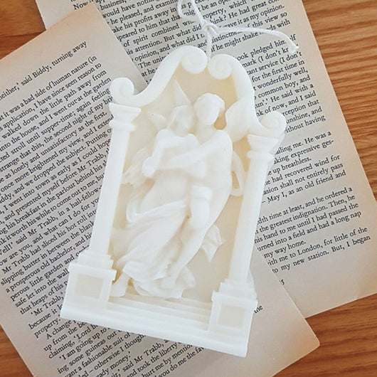 Molde de Silicona para Velas Aromáticas con Diseño de Ángeles y Pasteles - Image 7