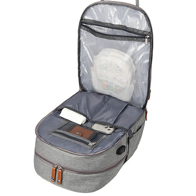 Bolsa Organizadora para Carrito con Carga USB y Compartimentos Secos y Húmedos - Image 5