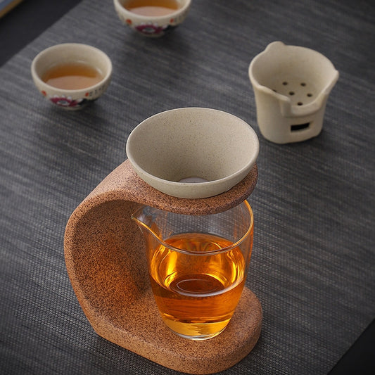 Colador de Té Cerámico Lazy Easy - Set Completo