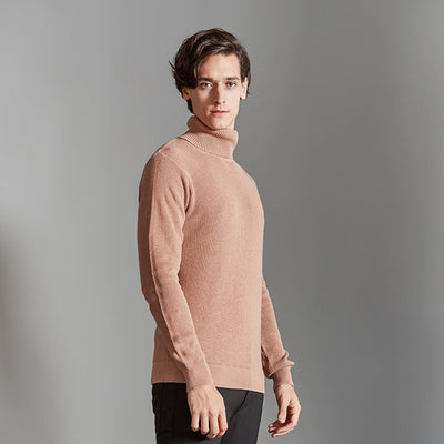 Suéter Tejido Cuello Redondo para Hombre - Pullover Otoño - Image 4