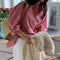 Camisa Suelta Casual para Mujer - Diseño Moderno y Versátil