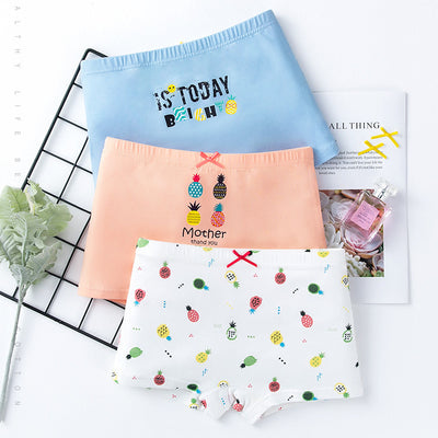 Set de Boxers de Algodón con Estampados Creativos para Niñas - Image 5
