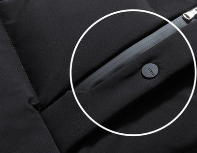 Chaqueta Acolchada de Plumas para Hombre, Estilo Moderno - Image 14