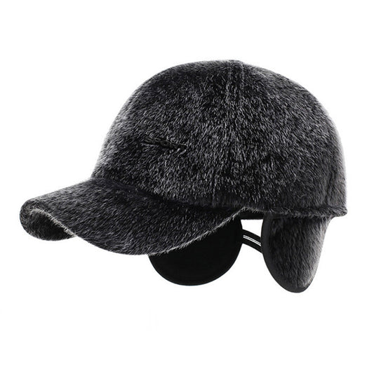 Gorro de Visón Sintético para Hombre Adulto y Mayor