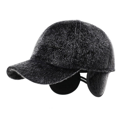 Gorro de Visón Sintético para Hombre Adulto y Mayor