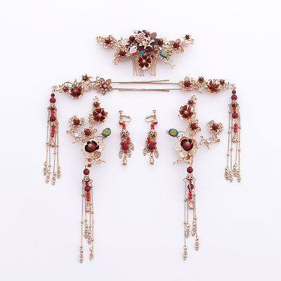 Tocado Nupcial Elegante Estilo Antiguo para Bodas - Image 3