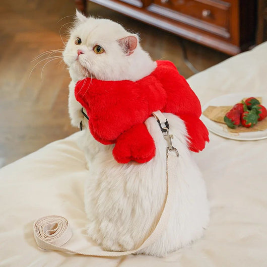 Arnés de Paseo con Moño para Perros y Gatos - Mochila Portátil Adorable - Image 13