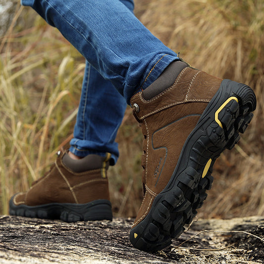 Zapatos de Invierno Cálidos para Hombre Talla Grande con Forro de Terciopelo - Image 2