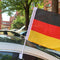 Bandera Alemana para Auto - Decoración Resistente al Viento