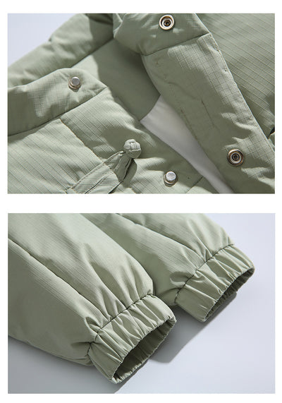 Abrigo de Algodón Cálido Holgado para Hombre y Mujer - Image 26