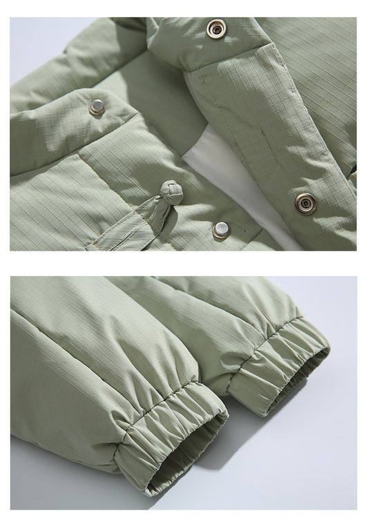 Abrigo de Algodón Cálido Holgado para Hombre y Mujer - Image 26