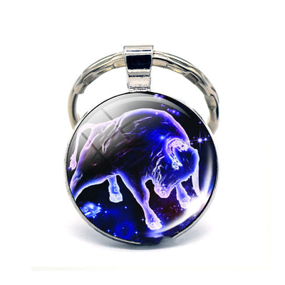 Llavero de los Doce Signos del Zodiaco - Regalo de Cumpleaños Personalizado - Image 64