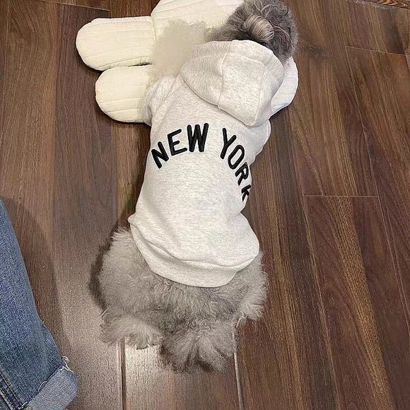 Sudadera Retro Estilo Cachorro para Mascotas