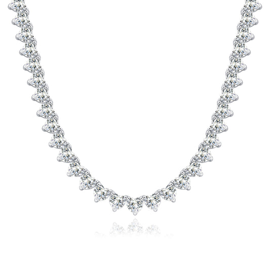 Collar Romantic Gravity - Joya de Lujo en Plata S925 con Moissanita Premium - Image 2