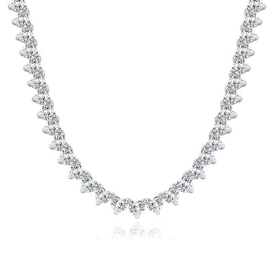 Collar Romantic Gravity - Joya de Lujo en Plata S925 con Moissanita Premium - Image 2