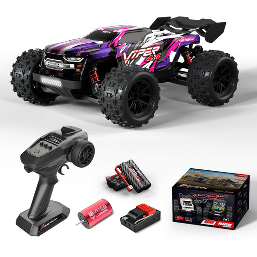 Auto RC Todoterreno 4x4 de Alta Velocidad con Tracción Integral y Control Remoto - Image 10