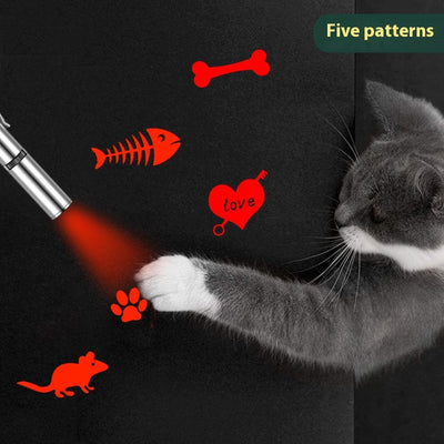 Linterna Interactiva con Proyección para Gatos