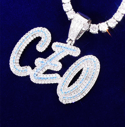 Cadena Hip Hop Doble Cursiva Elegante - Image 5