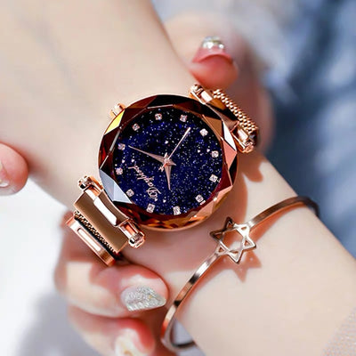 Reloj Magnético Impermeable Cielo Estrellado para Mujer - Image 2