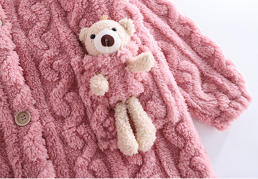 Pijamas Infantiles de Franela Suave para el Hogar - Image 13