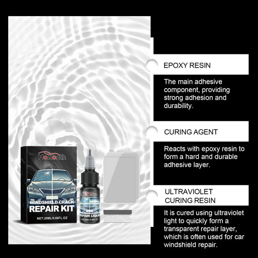 Kit Reparador de Grietas para Parabrisas con Nano Adhesivo - Image 7