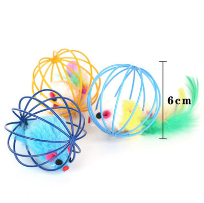 Juguete Interactivo para Gatos con Campana y Pelota de Resorte - Image 22