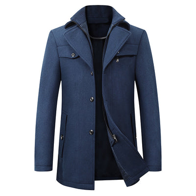 Abrigo de Lana para Hombre Elegante y Cálido - Image 4
