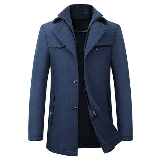 Abrigo de Lana para Hombre Elegante y Cálido - Image 4