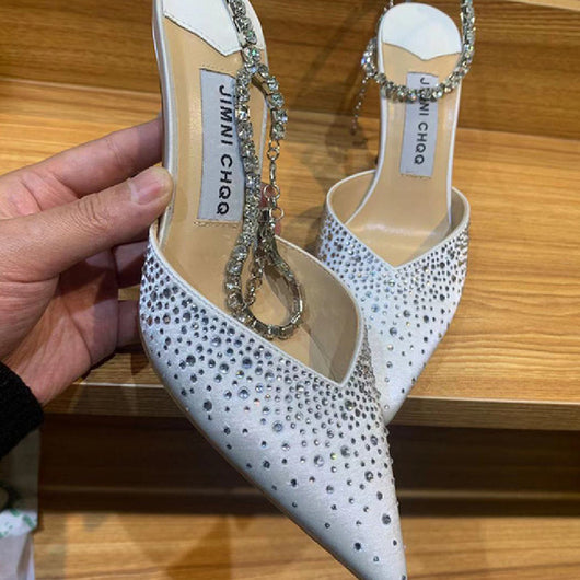 Sandalias Negras con Strass para Mujer - Diseño Sexy y Elegante - Image 9