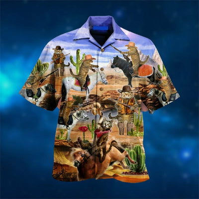 Camisa Casual de Verano para Hombre con Patrón Bus Fashion - Image 7