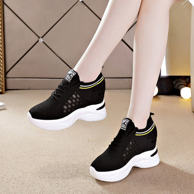 Tenis Deportivos para Mujer con Plantilla Elevadora Transpirable y Efecto Adelgazante - Image 2