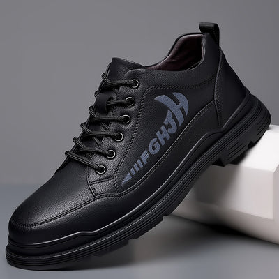 Zapatos de Cuero para Hombre Transpirables Negocios Suela Blanda - Image 9