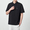 Polo Shirt Perla con Textura Embossing para Hombre