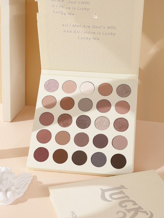 Paleta de Sombras 25 Colores Tierra y Té con Leche - Acabado Mate Premium - Image 6