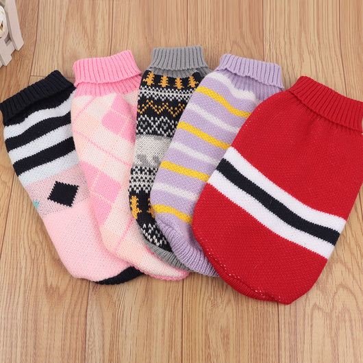 Suéter para Gato Multicolor con Cuello Solapa - Diseño Casual - Image 19