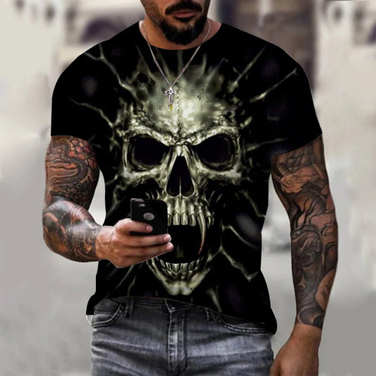 Playera Infantil de Verano con Impresión 3D - Diseño Moderno para Niños