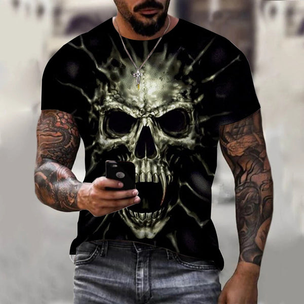 Playera Infantil de Verano con Impresión 3D - Diseño Moderno para Niños