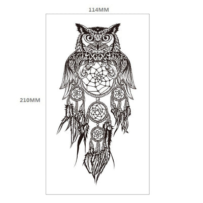 Tatuaje Temporal Transferible - Patrón Animal Tigre y León Media Manga - Image 24