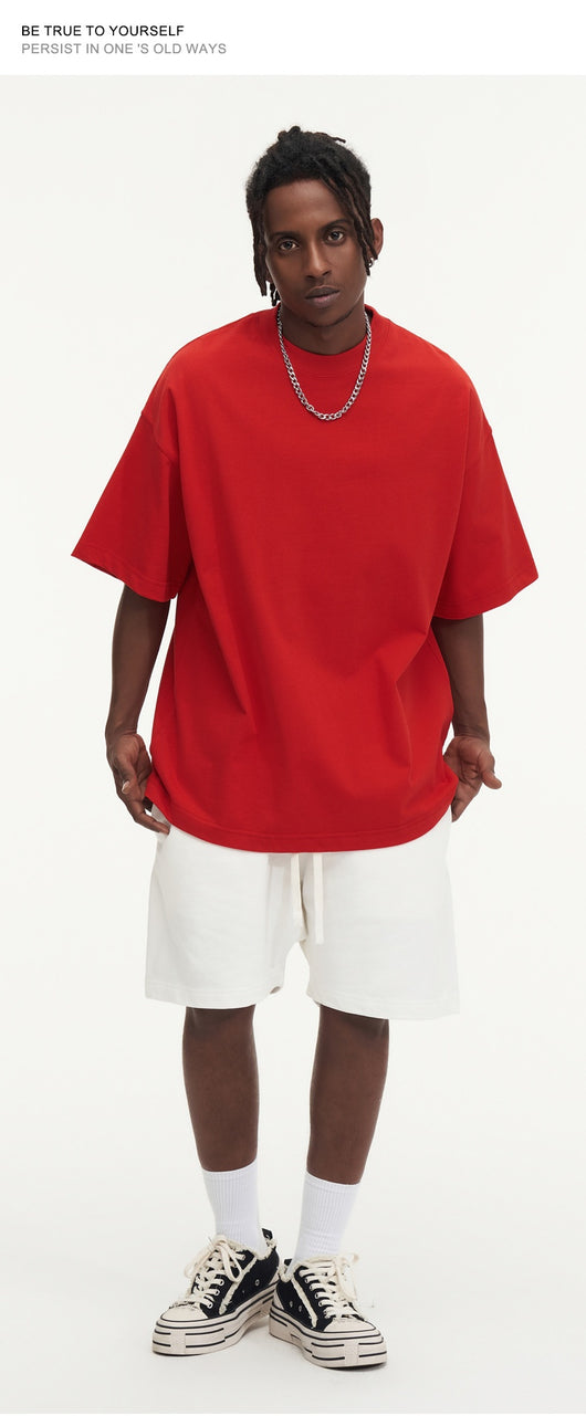 Camiseta Básica de Algodón Puro para Hombre - Cuello Redondo Premium - Image 16