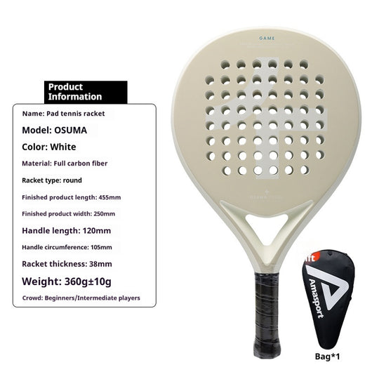 Raqueta de Tenis de Fibra de Carbono Estructura Jaula - Image 13
