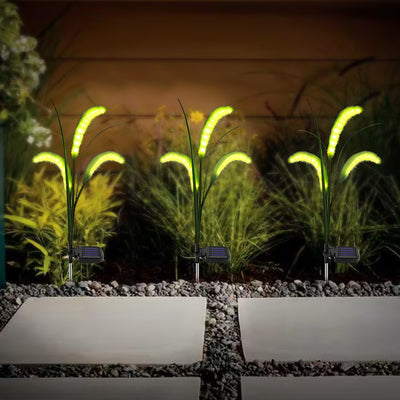 Lámpara Solar LED Decorativa con Pasto Artificial para Jardín - Image 13
