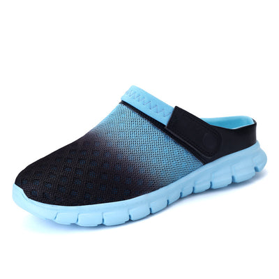 Pantuflas Degradado Talla Grande Malla Transpirable Diseño Nido de Pájaro - Image 2