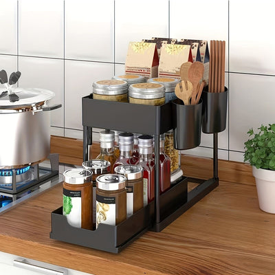 Estante Extraíble para Mesa con Almacenamiento Fácil de Desmontar y Limpiar - Image 4