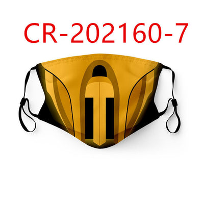 Mascarillas Impresas Antipolvo con Filtro Intercambiable para Hombre y Mujer - Image 8