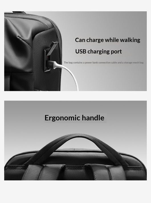 Mochila de Viaje Ejecutiva de Gran Capacidad para Hombres - Image 7