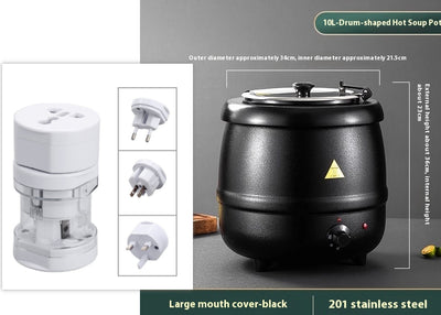 Olla Térmica Eléctrica para Sopas y Caldos con Aislamiento en Acero Inoxidable - Image 6