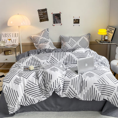 Funda Nórdica de Algodón Lavado para Cama Doble - Image 35