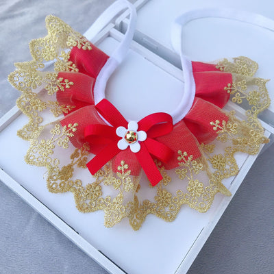 Babero de Encaje para Mascotas - Pañoleta Absorbente para Perros y Gatos - Image 8