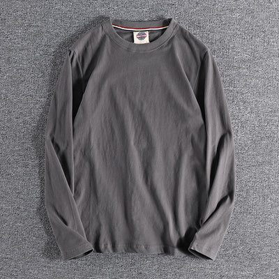 Sudadera Básica Teñida Lavada de Color Sólido - Image 9