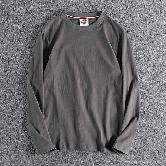 Sudadera Básica Teñida Lavada de Color Sólido - Image 9